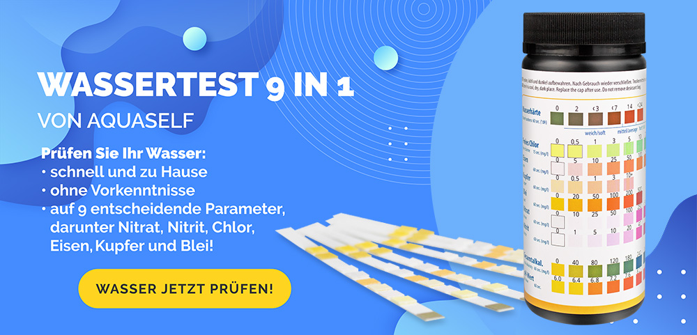 9 in 1 Wasserschnelltest Teststreifen von aquaself